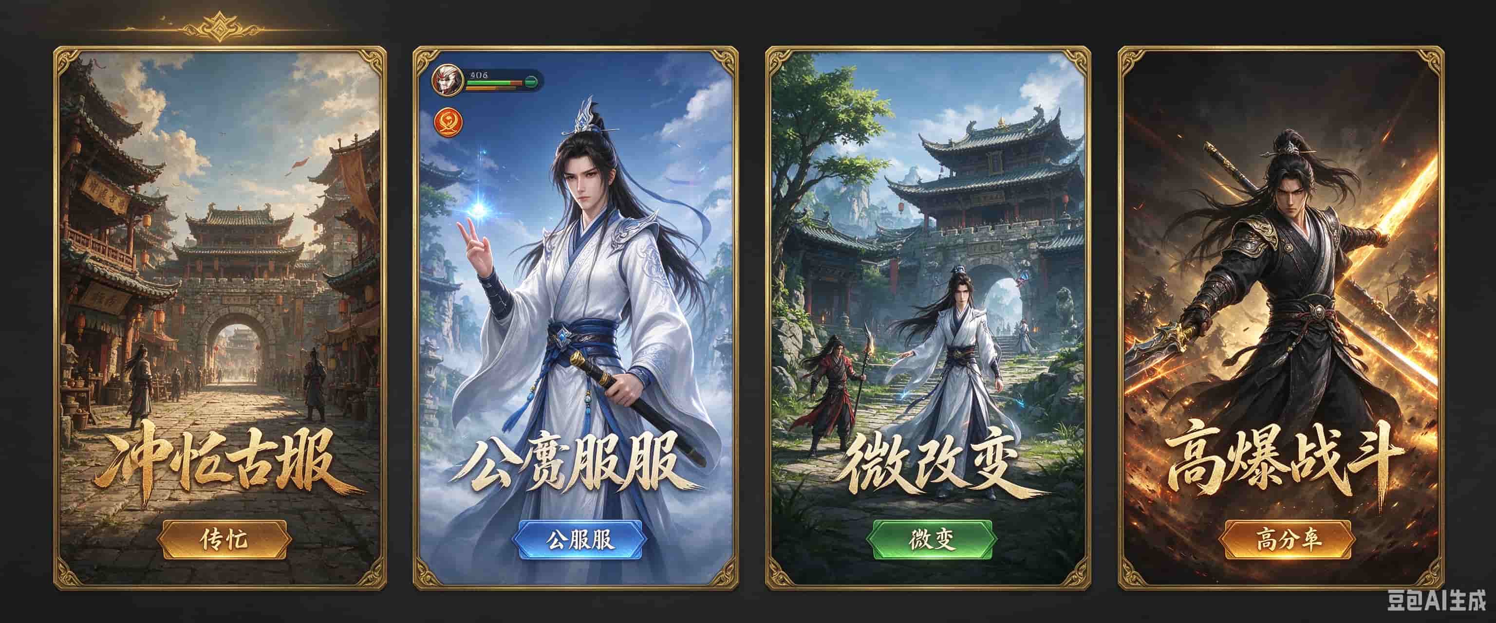 高爆天龙八部私服版本介绍